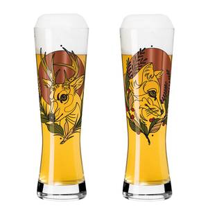 Weizenbierglas Heldenfest III (2er-Set) Glas - Transparent - Fassungsvermögen: 0.61 L