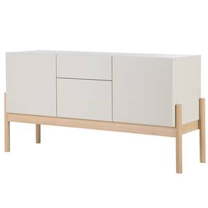 Dressoir Cooby I wit/eikenhout