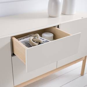 Dressoir Cooby I wit/eikenhout