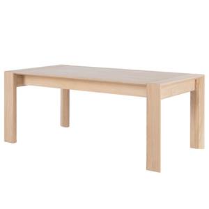 Tavolino da salotto Maayka Rovere parzialmente massello - Rovere chiaro - Larghezza: 110 cm