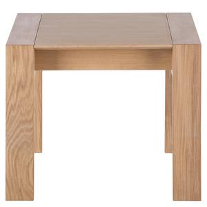 Tavolino da salotto Maayka Rovere parzialmente massello - Rovere chiaro - Larghezza: 55 cm