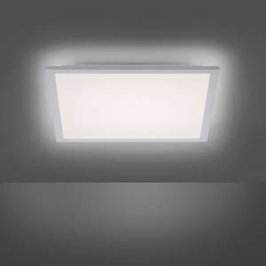 LED-plafondlamp Flat II kunststof/aluminium - 2 lichtbronnen