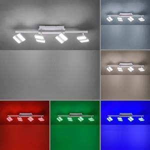 LED-plafondlamp Lolasmart-Sabi I polycarbonaat/ijzer - 4 lichtbronnen