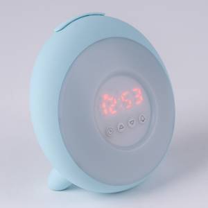 LED-Tischleuchte Ayo Kunststoff - 1-flammig - Babyblau