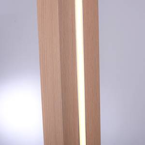 Staande lamp Amanda textielmix/aluminium - 2 lichtbronnen