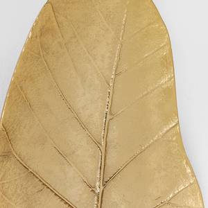 Portacandele Leaf Oro - Metallo / Vetro - Oro