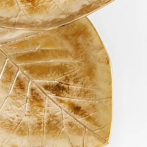 Deko Etagere Leaf Gold Gold - Metall