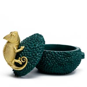 Deko Dose Chameleon I Gold - Stein