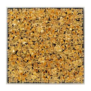 Sierframe Gold Frame goudkleurig - verwerkt hout/textiel - 80 x 80 cm