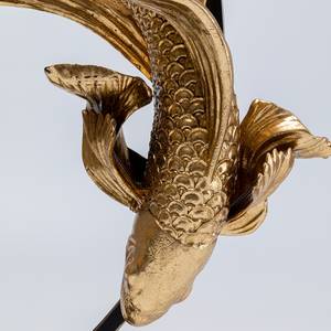 Sierobject Dancing Betta Fishes goudkleurig - metaal/steen