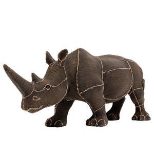 Objet déco Rhino Rivets Pearls Marron - Pierre