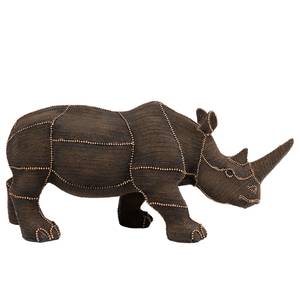 Objet déco Rhino Rivets Pearls Marron - Pierre
