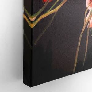 Quadro Touched Flower Bouquet Rosa - legno massello  / Tessuto - 200 x 140 cm