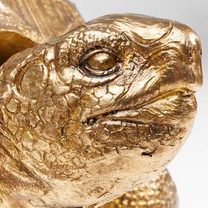 Deko Figur Turtle Stein - Gold