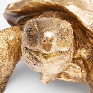 Beeld Turtle steen - Goud