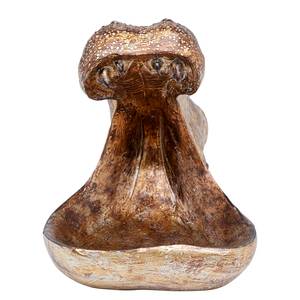 Statuette Hungry Hippo Marron - Pierre