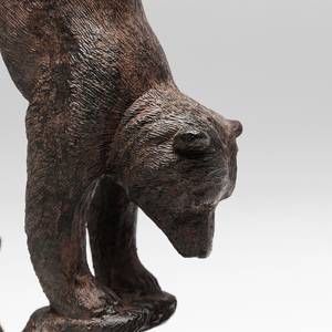 Sierobject Artistic Bears Handstand bruin - steen