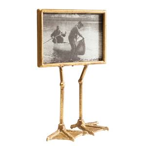 Frame Duck Feet Horizontaal goudkleurig - glas/metaal/glas - 13 x 18 cm