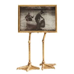Frame Duck Feet Horizontaal goudkleurig - glas/metaal/glas - 13 x 18 cm