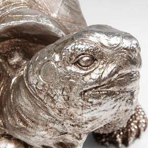 Deko Figur Turtle Stein - Silber