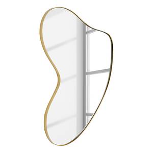 Specchio Shape Brass Oro - Metallo / Vetro - 110 x 120 cm