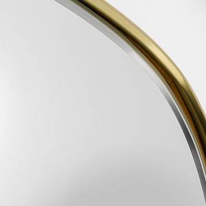 Specchio Shape Brass Oro - Metallo / Vetro - 110 x 120 cm