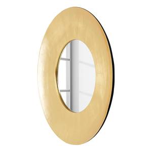 Specchio da parete Planet Oro - Materiale plastico / Materiale a base di legno / Vetro - Ø 108 cm - Oro