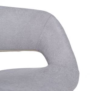 Chaise de bureau Buggio II Gris lumineux - Blanc