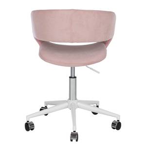 Bureaustoel Buggio II Oud pink - Wit