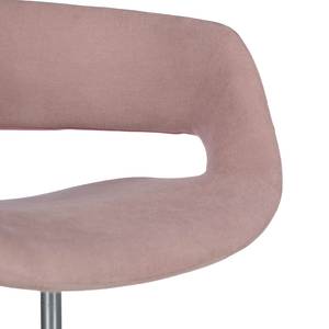 Chaise de bureau Buggio II Rose vieilli - Blanc