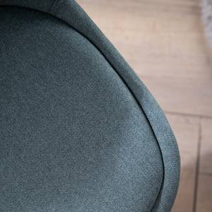 Chaise de bureau ALEDAS Tissu Cors: Gris menthe - Blanc