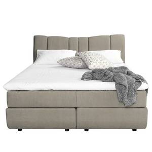 Lit boxspring Acworth Beige - 160 x 200cm - Matelas double D3/D4