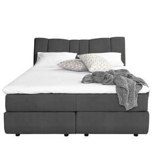 Boxspringbett Acworth Dunkelgrau - 180 x 200cm - H4