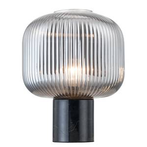 Tafellamp Malline I rookglas/marmer - 1 lichtbron