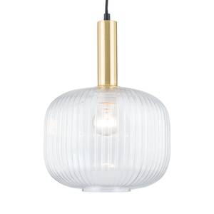 Hanglamp Mallin I transparant glas/ijzer - 1 lichtbron