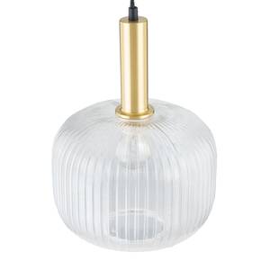 Suspension Mallin I Verre transparent / Fer - 1 ampoule
