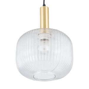 Hanglamp Mallin I transparant glas/ijzer - 1 lichtbron