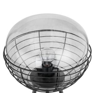 Staande lamp Malle rookglas/ijzer - 1 lichtbron