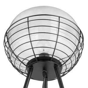 Staande lamp Malle rookglas/ijzer - 1 lichtbron