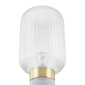 Lampe Malli Verre transparent / Marbre - 1 ampoule