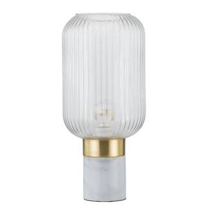 Lampe Malli Verre transparent / Marbre - 1 ampoule