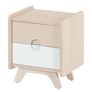Nachttisch Nunila Beige - Holzwerkstoff - 40 x 47 x 40 cm