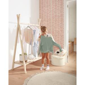 Kindergarderobe Maralis Beige - Massief hout - 99 x 148 x 50 cm