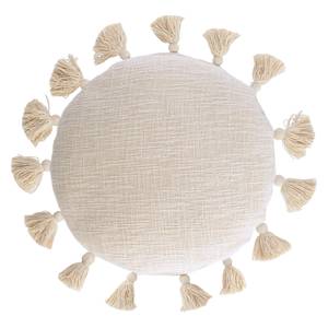 Coussin Chiarina Beige - Textile - 45 x 1 x 45 cm