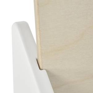 Kindersitz Nuun Beige - Weiß - Holzwerkstoff - 36 x 47 x 36 cm