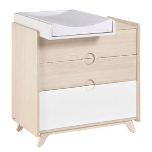 Commode Nunila Beige - Bois manufacturé - 90 x 90 x 54 cm