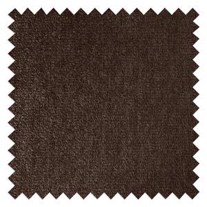 Fauteuil Darling Microfibre - Microfibre Tulia: Marron foncé