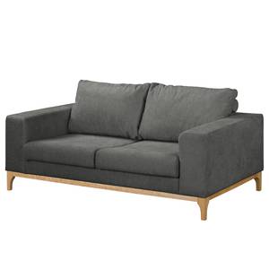 Sofa Darling (2-Sitzer) Microfaser - Microfaser Tulia: Grau