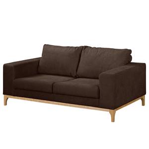 Sofa Darling (2-Sitzer) Microfaser - Microfaser Tulia: Dunkelbraun