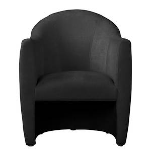 Fauteuil Dante structuurstof - Structuurstof Asali: Antracietkleurig